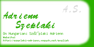 adrienn szeplaki business card